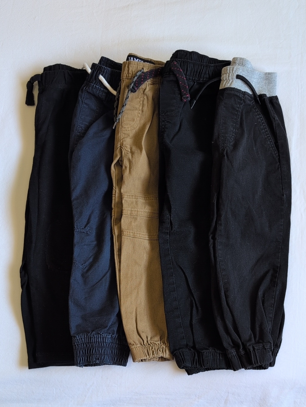 Multi-Brand Toddler Boys Fall Joggers Lot 5pc 4T Joe Fresh Gymboree Bundle